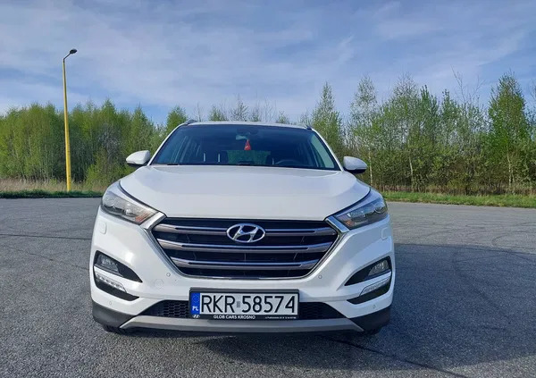 hyundai tucson Hyundai Tucson cena 86000 przebieg: 72995, rok produkcji 2018 z Krosno